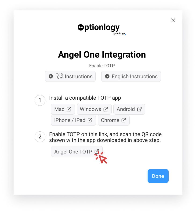 Angel One Integration