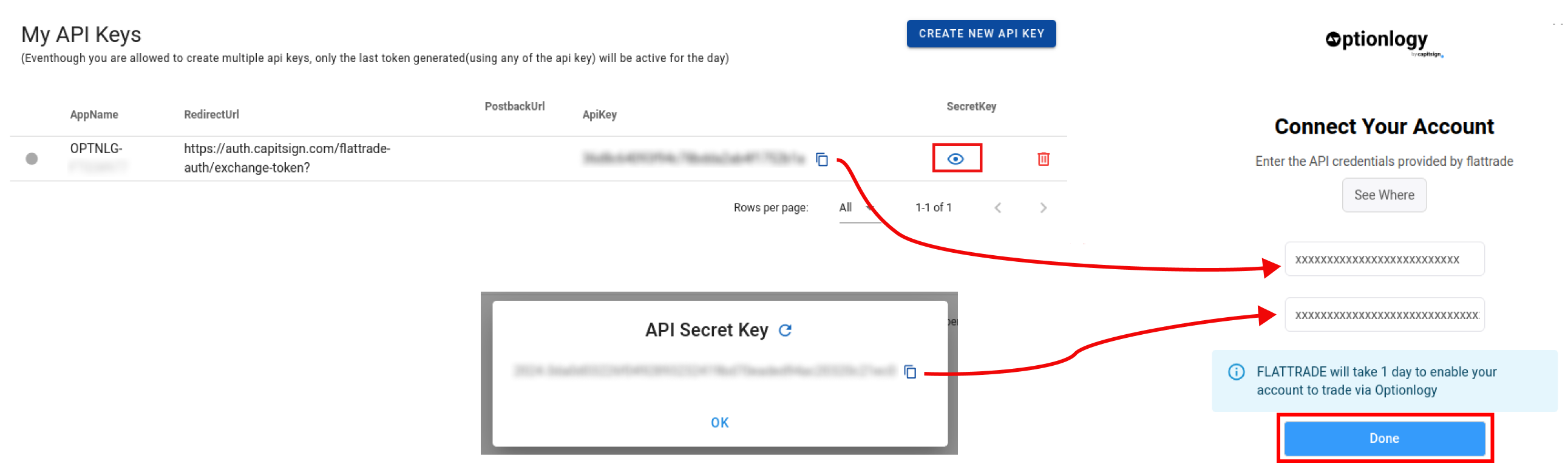 Enter API Details