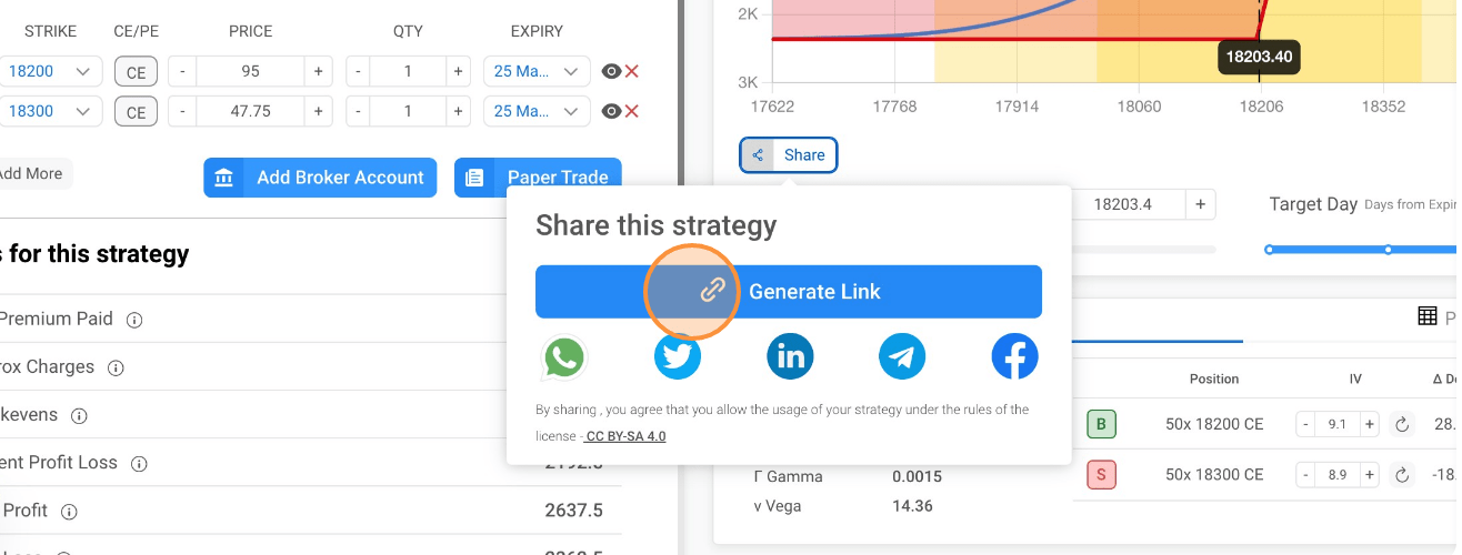 Share your Strategy